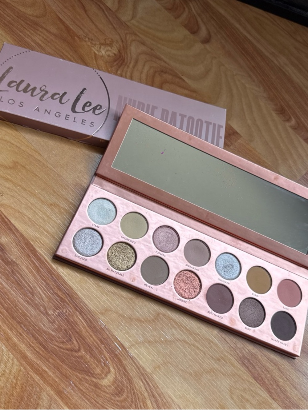 Laura Lee Los Angeles Nude Patootie Eyeshadow Palette - Neutral & Pink Tones